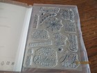 Stampin  Up  Tin Of Tags  16  Stamps Set-sayings   Festive Stamps  New  Retired