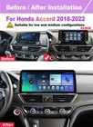 Accord 12 3   2k Screen Android Car Radio For Honda Accord 10 2018-2022 Carplay