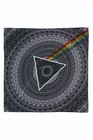 Pink Floyd-dark Side Of The Moon Shadow-black Bandana-scarf-rare-no Longer Made