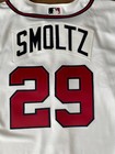 John Smoltz 2003 Game Used Worn Jersey Braves Mlb Bas Baseball Hof