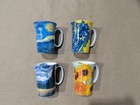 Van Gogh Mugs Set Of 4 Fine China 12 Oz Microwave And Dishwasher Safe New In Box