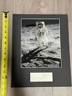 Buzz Aldrin Signed Autographed W  Apollo 11 Flown Kapton Overall Size 11x14 Coa