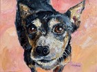 Custom Pet Portrait From Photo     Original Hand-painted Oil Painting Of Your Pet