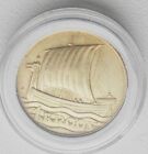 Estonia 1934 1 Kroon Viking Ship  Perfect    