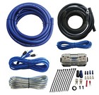  Rock Direct True 4 Gauge Car Audio Cable Amp Wiring Kit 2 Channel Cca Power 