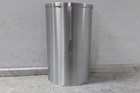 Glaro 1891-sa-sa 14 Gal Container Capacity 30 In Height Silver Trash Can