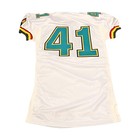Memphis Maniax 2001  41 Game Used Away Jersey Size 48  2