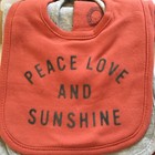 New Organic Cotton Baby Bibs And Burp Cloths Gift Set   Rabbit   Bear
