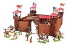 Fort Apache Vintage Old West Cowboy Figuras Indianas Super Battle Playset Marx