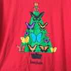 Neiman Marcus 1999 Butterfly Christmas Tree Catalog Cover Hanes Tshirt Size Xxl