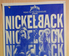 Nickelback With Guest Jerry Cantrell Poster 2002 Concert Show Flyer - Seattle Wa