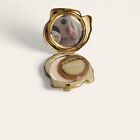 Vintage Estee Lauder Little Prince Gold Tone Elephant Pressed Powder Compact