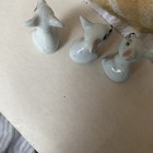 Vintage Miniature Bone China Mice Set Of 3 Gray Grey Mouse Figures 1 1 4    Mini