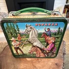 Aladdin Bonanza Metal Lunchbox Pre-1970 Vintage Western Tv Show Collectible
