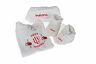 Ncaa College Newborn Baby Boys Indiana Hoosiers Boxed Three Piece Gift Set