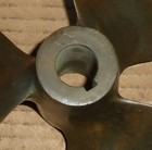 Vintage Bronze Boat Ship Propeller 3 Blade a 13  Dia 14rh Equi old Nautical Tool