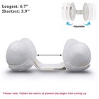 Inchant Adjustable Baby Soft Head Neck Support - 1 Count  pack Of 1  White