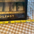 Antique Clark s Ont Boilfast Thread Spools Store Countertop Display Case 