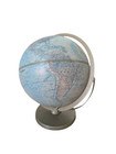 Vintage Replogle 12    Raised Relief Globe   World Ocean Series   1970s