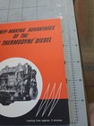 1954 Mack Trucks Thermodyne Diesel Brochure cartoon 16 Pages