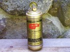 Vintage Presto Brass Mini Motorcycle Fire Extinguisher  c B  5  1 2 Inch  1950s