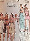Butterick 6288 Slip Petticoat Bra Briefs Panties Sewing Pattern Ladies 12 Uc Vtg