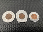 3 Good Luck Encased Pennies Windsor Canadian  Coins   Stamps Co  Advertising