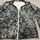 Sitka Forest Core 1 4 Zip Long Sleeve Base Layer Camo Discontinued Large