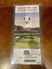 2025 Ryder Cup Official Ticket Commemorative Bethpage Black - Limited Edition