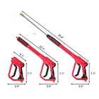 High Pressure 4000psi Car Power Washer Gun Lance Nozzle And 50ft Hose Kit M22