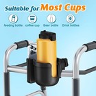 Guiseapue Stroller Cup Holder Attachment With Phone Holder