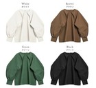 Japanese Women s Casual Long Sleeve Blouse Loose Shirt Tops Office Pullover