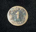 Webster City  Iowa Ia Mercantile 1   Trade Token