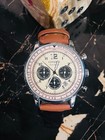 Citizen Men s  Eco-drive Chronograph Quartz Watch  Nwt Stainless Steel