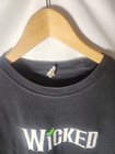 Vintage Wicked Shirt Size Medium Black Defy Gravity 2003 Broadway Musical