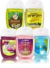 Bath And Body Works Anti-bacterial Hand Gel 5-pack Pocketbac Sanitizers  Asso   