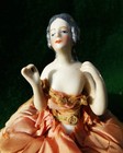 Antique Pin Cushion Doll Or Half Doll With Hands Away