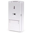 Ikkegol Dual Sensor Lcd Display Indoor Outdoor Digital Thermometer White 