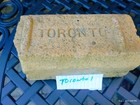 Vintage Antique Reclaimed Toronto Paver Bricks Block