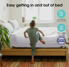 Baby Bed Rail Guard For Toddlers - 47  Swing Down Extra Tall Safety Rail