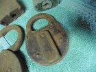 Lot Of 6 Antique Vintage Lock No Key  Working Condition Unknown Elgin Corbin