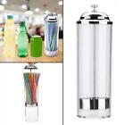 Straw Organizer Container Bottle Drinking Straw Holder Straw Dispenser