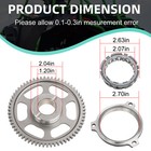 2011 2012 For Polaris Rzr Xp 900 Starter Clutch  1204884 W  Gasket Gear Bolt