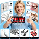 G catacc Dental Tools  7 Piece Set  6 Pack Tools With Black Case