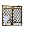 Evenflo 2026900 Position And Lock Farmhouse Pressure Mount Gate - Dark Wood