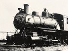 Antique Delaware Lackawanna   Western Railroad Engine Locomotive No  124 Photo