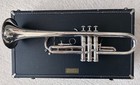 Getzen Capri Trumpet - Silver Plated  Case