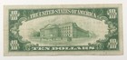 1929  10 National Bank Note  Seattle Wa   13230 Very Fine 