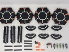 Hexbug Nano Lot Of 5 Robots W  Track Pieces   Connectors Glow In The Dark Set  2