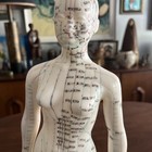 Vintage Rubber Acupuncture Doll Model